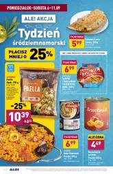 Gazetka promocyjna Aldi - SUPER SMACZNE OKAZJE - Gazetka - ważna od 11.09 do 11.09.2021 - strona 14 - produkty: Kurczak, Sałatka, Makaron, Warzywa, Ser, Ryż, Tera, Sałat, Szafran, Brzoskwinie, Podravka, Tuńczyk, Mintaj, Pasta z bakłażanów, Danie gotowe