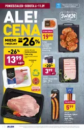 Gazetka promocyjna Aldi - SUPER SMACZNE OKAZJE - Gazetka - ważna od 11.09 do 11.09.2021 - strona 4 - produkty: Kurczak, Krakus, Por, Szynka premium, Mięsne specjały, Lodówka, Tera, Szynka, Sport, Morliny, Grill, Mięso