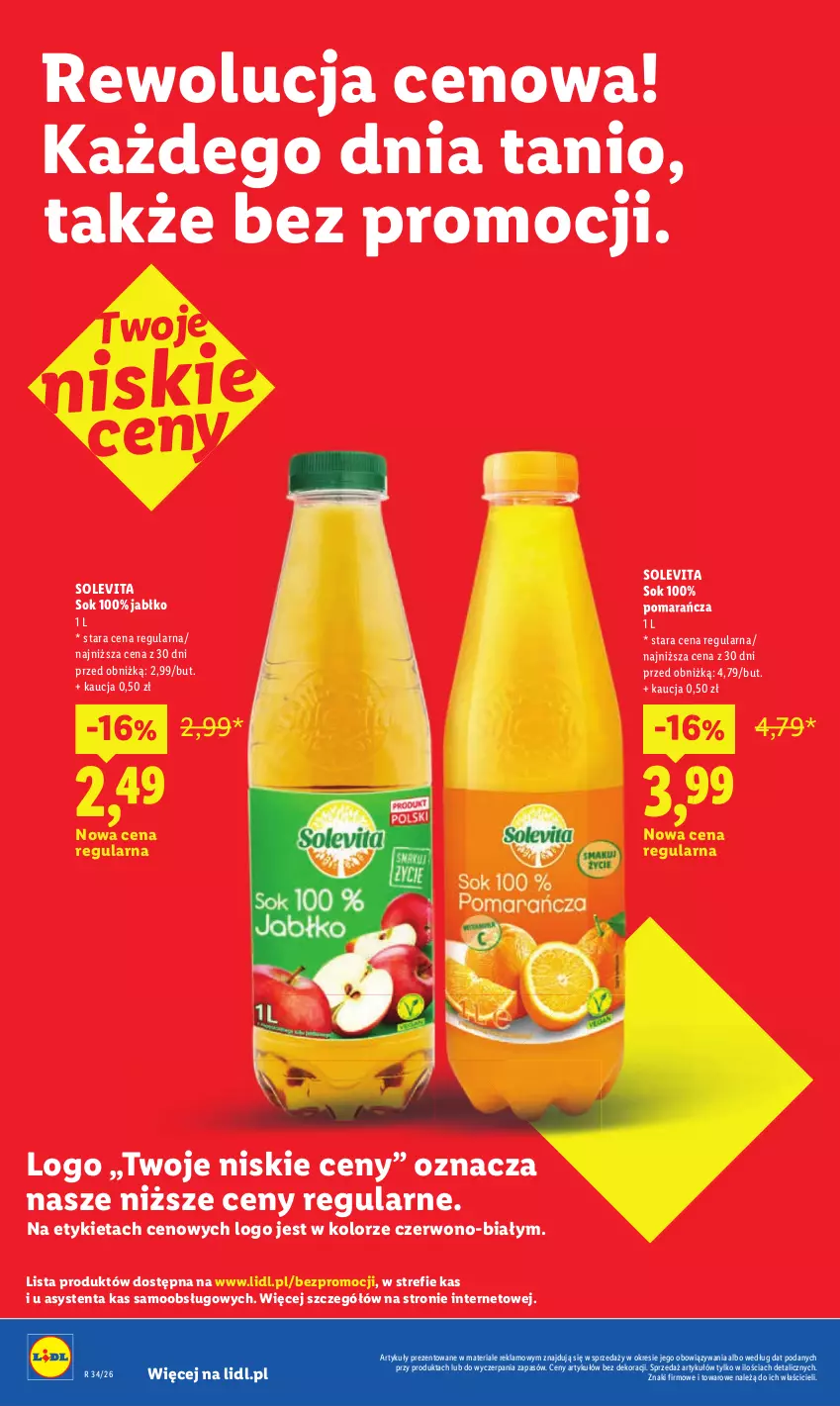 Gazetka promocyjna Lidl - Gazetka ważna od 17.08 do 19.08 - ważna 17.08 do 19.08.2026 - strona 24 - produkty: Sok