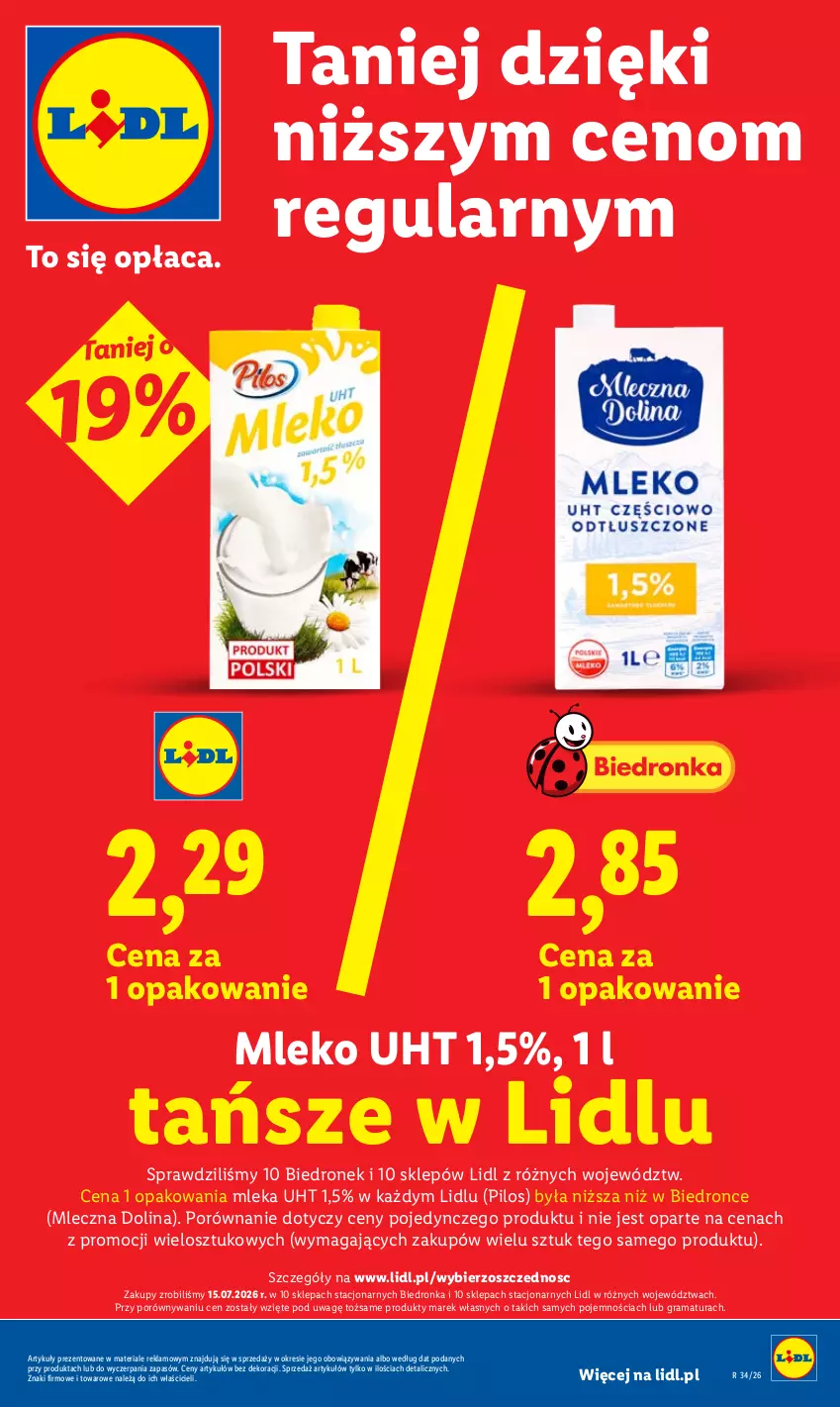 Gazetka promocyjna Lidl - Gazetka ważna od 17.08 do 19.08 - ważna 17.08 do 19.08.2026 - strona 3 - produkty: Dron, Gra, Mleko, Pilos, Por, Rama