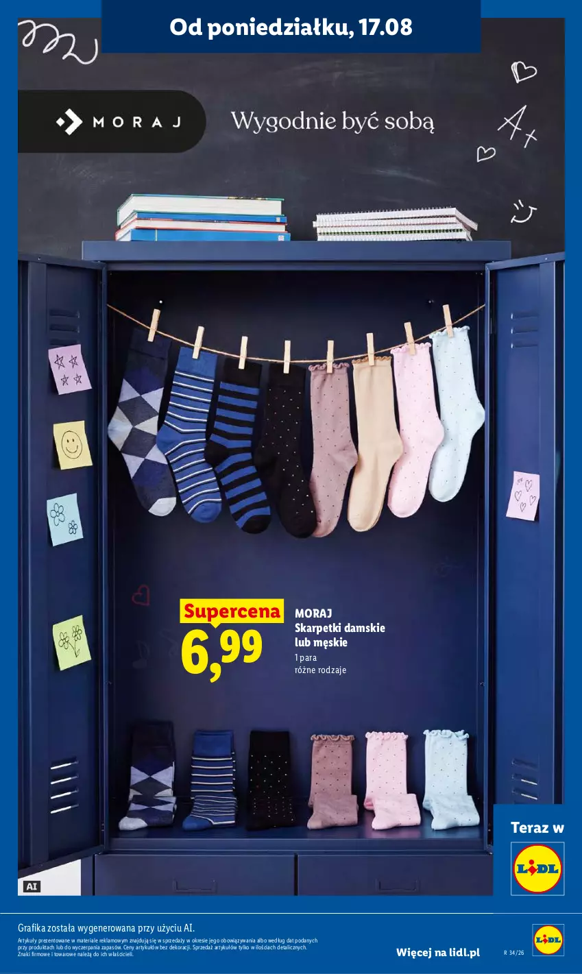 Gazetka promocyjna Lidl - Gazetka ważna od 17.08 do 19.08 - ważna 17.08 do 19.08.2026 - strona 73 - produkty: Gra, Grafika, Karp, Skarpetki, Tera