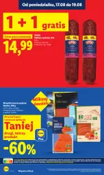 Gazetka promocyjna Lidl - Gazetka ważna od 17.08 do 19.08 - Gazetka - ważna od 19.08 do 19.08.2026 - strona 12 - produkty: Sos, Gra, PIKOK, Kiełbasa