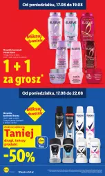 Gazetka promocyjna Lidl - Gazetka ważna od 17.08 do 19.08 - Gazetka - ważna od 19.08 do 19.08.2026 - strona 22 - produkty: Elseve, Rexona