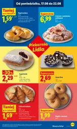 Gazetka promocyjna Lidl - Gazetka ważna od 17.08 do 19.08 - Gazetka - ważna od 19.08 do 19.08.2026 - strona 43 - produkty: Croissant, Sezam, Rogal, Donut, Oreo, Jagodzianka