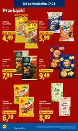 Gazetka promocyjna Lidl - Gazetka ważna od 17.08 do 19.08 - Gazetka - ważna od 19.08 do 19.08.2026 - strona 60 - produkty: Lajkonik, Gry, Chipsy, Daktyle, Chrupki, Przysnacki, Lay’s, Melon