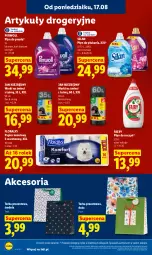 Gazetka promocyjna Lidl - Gazetka ważna od 17.08 do 19.08 - Gazetka - ważna od 19.08 do 19.08.2026 - strona 76 - produkty: Płyn do prania, Torba prezentowa, Jan Niezbędny, Papier, Worki na śmieci, Papier toaletowy, Silan, Płyn do płukania, Torba, Worki na śmiec, Perwoll, Fairy, Flora, Fa