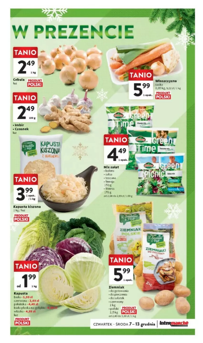 Gazetka promocyjna Intermarche - ważna 07.12 do 13.12.2023 - strona 20 - produkty: Czosnek, Imbir, Piec, Sałat, Salsa