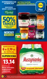 Gazetka promocyjna Lidl - GAZETKA - Gazetka - ważna od 25.09 do 25.09.2024 - strona 12 - produkty: Mus, Dżem, Wazon, Muszynianka, Woda mineralna, Woda, Magnez