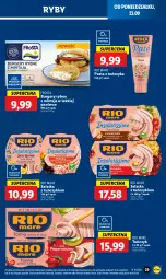 Gazetka promocyjna Lidl - GAZETKA - Gazetka - ważna od 25.09 do 25.09.2024 - strona 33 - produkty: Sałatka, Frosta, Rio Mare, Sałat, Burger, Tuńczyk, Mintaj