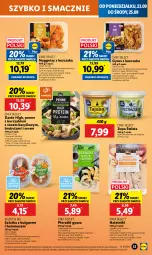 Gazetka promocyjna Lidl - GAZETKA - Gazetka - ważna od 25.09 do 25.09.2024 - strona 37 - produkty: Kurczak, Naleśniki, Sałatka, Hummus, Warzywa, Sos, Ser, Mus, Zupa, Bulgur, Sałat, Penne, Bazyl, Gyros, Jabłka, LG