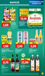 Gazetka promocyjna Lidl - GAZETKA - Gazetka - ważna od 25.09 do 25.09.2024 - strona 43 - produkty: Sos, Sok, Por, Mus, Oleofarm, Morela, Ice tea, Ananas, Napoje, Sport, Muszynianka, Napój gazowany, Smoothie, Syrop, Oshee, Woda mineralna, Woda, Herbata, Gres, Mango, Napój, Oleo, Herbapol, Magnez, Grejpfrut, Imbir, Fa