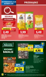 Gazetka promocyjna Lidl - GAZETKA - Gazetka - ważna od 25.09 do 25.09.2024 - strona 48 - produkty: Orzechy włoskie, Ser, Koc, Wafle, Pestki dyni