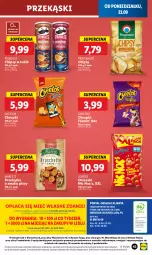 Gazetka promocyjna Lidl - GAZETKA - Gazetka - ważna od 25.09 do 25.09.2024 - strona 49 - produkty: Cheetos, Gra, Orzeszki, Chipsy, Chrupki, Mola, Przysnacki, Pringles, Lorenz