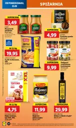 Gazetka promocyjna Lidl - GAZETKA - Gazetka - ważna od 25.09 do 25.09.2024 - strona 50 - produkty: Majonez, Hummus, Mus, Gin, Kuchnia, Winiary, Mąka, Oliwa z oliwek, Frytki, Kamis, Mąka tortowa, Musztarda