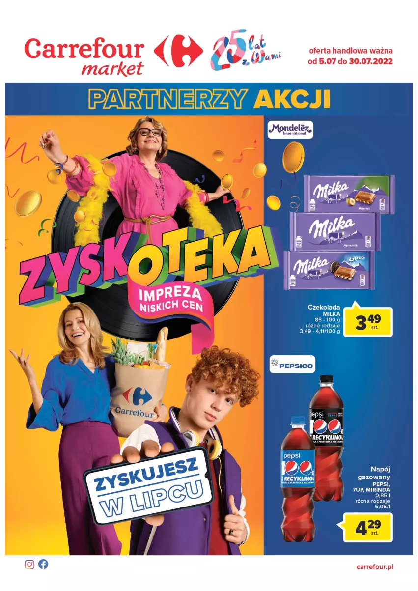 Gazetka promocyjna Carrefour - Gazetka Market - ważna 05.07 do 30.07.2022 - strona 1