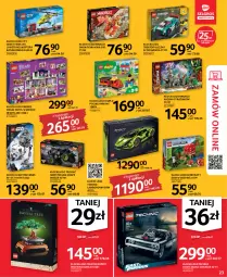 Gazetka promocyjna Selgros - Oferta przemysłowa - Gazetka - ważna od 19.10 do 19.10.2022 - strona 23 - produkty: Helikopter, Minecraft, Gra, LEGO Minecraft, LEGO Ninjago, Pociąg, LEGO Friends, LEGO Technic, Tera, LEGO, LEGO City, Klocki, Star Wars, LEGO Star Wars, LEGO Duplo, LEGO Creator