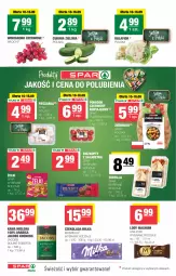 Gazetka promocyjna Spar - Spar-Mini - Gazetka - ważna od 17.09 do 17.09.2025 - strona 2 - produkty: Piec, Kalafior, Kawa mielona, Kawa, Tortilla, Lody, Pieczarka, Czekolada, Jacobs, Wino, Gala, Biszkopty, Milka