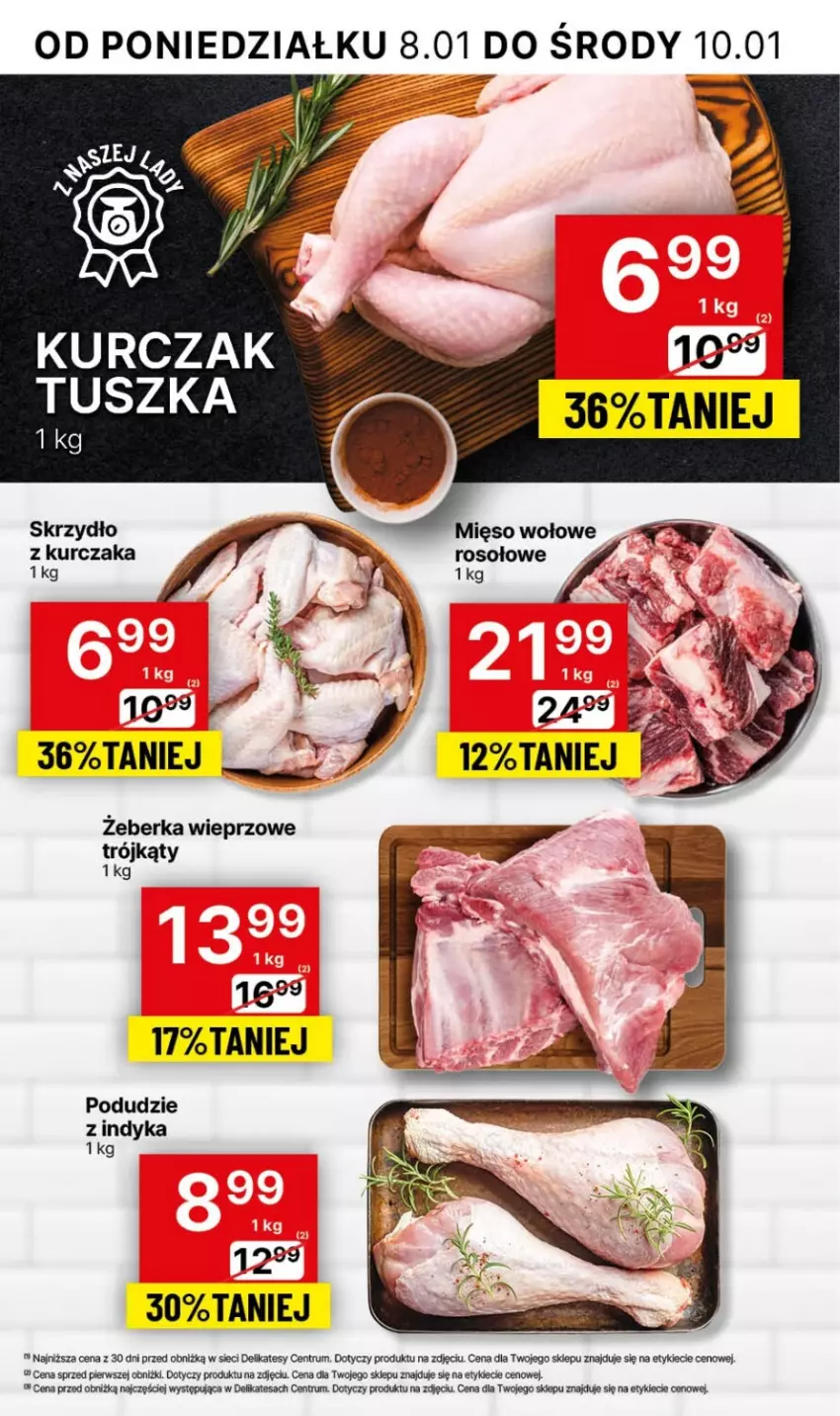 Gazetka promocyjna Delikatesy Centrum - NOWA GAZETKA Delikatesy Centrum od 8 stycznia! 8-14.01.2024 - ważna 08.01 do 14.01.2024 - strona 8 - produkty: Kurczak, Mięso, Mięso wołowe, Rum