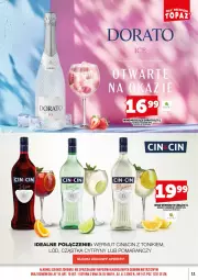 Gazetka promocyjna Topaz - Gazetka - Gazetka - ważna od 31.08 do 31.08.2025 - strona 13 - produkty: Mus, Vermouth, Cytryny, Kret, Wino musujące, Tonik, Wino