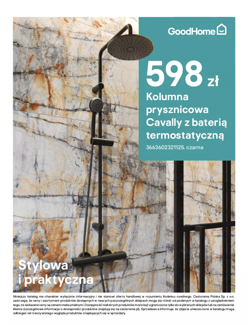 Gazetka promocyjna Castorama - Katalog Łazienki 2021 - ważna 01.10 do 31.12.2021 - strona 196 - produkty: Astor, Gra, Rama, Termos