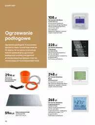 Gazetka promocyjna Castorama - Katalog Łazienki 2021 - Gazetka - ważna od 31.12 do 31.12.2021 - strona 192 - produkty: Grzejnik, Mata grzejna, Gra, Termos, Ogrzewanie