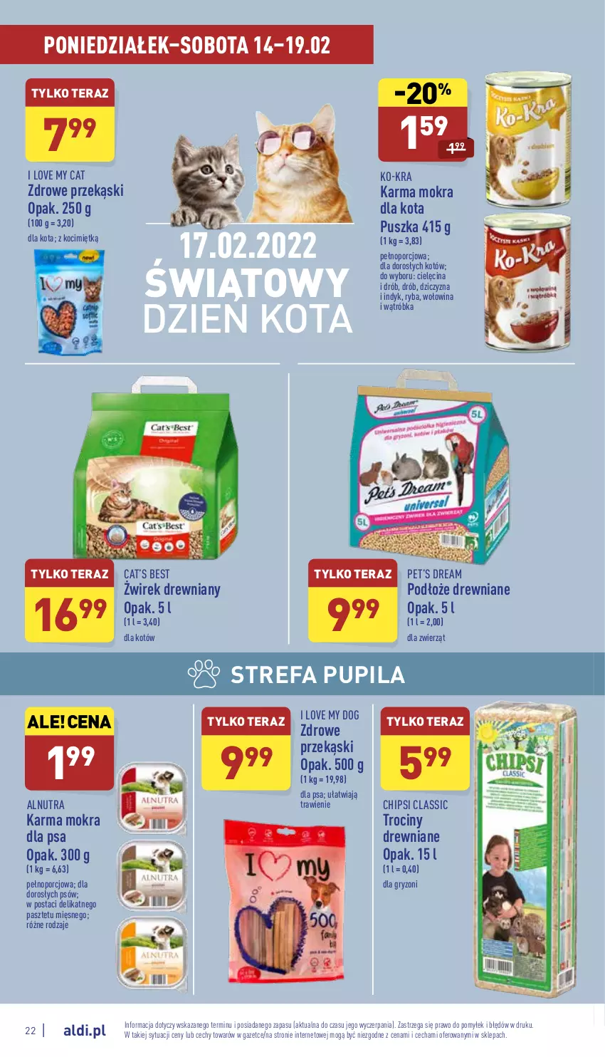 Gazetka promocyjna Aldi - Katalog spożywczy - ważna 14.02 do 19.02.2022 - strona 22 - produkty: Drób, Dziczyzna, Fa, Gry, Koc, Pasztet, Por, Ryba, Tera, Wołowina