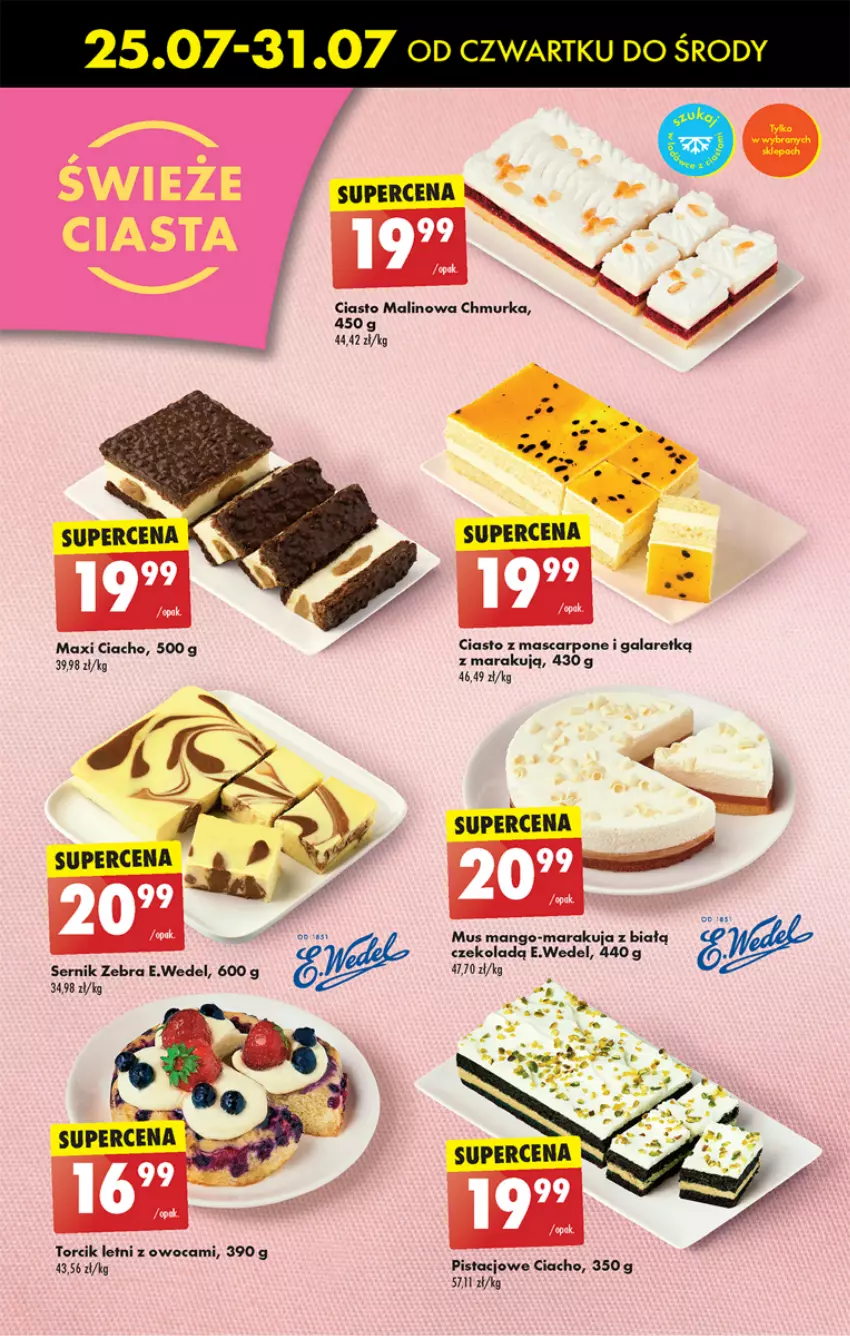 Gazetka promocyjna Biedronka - Od czwartku - ważna 25.07 do 31.07.2024 - strona 36 - produkty: Gala, Mango, Mascarpone, Mus, Ser