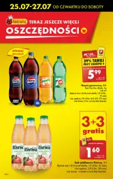 Gazetka promocyjna Biedronka - Od czwartku - Gazetka - ważna od 31.07 do 31.07.2024 - strona 10 - produkty: Sok, 7up, Mirinda, Tera, Dron, Pepsi, Sok jabłkowy, Napój gazowany, Napój