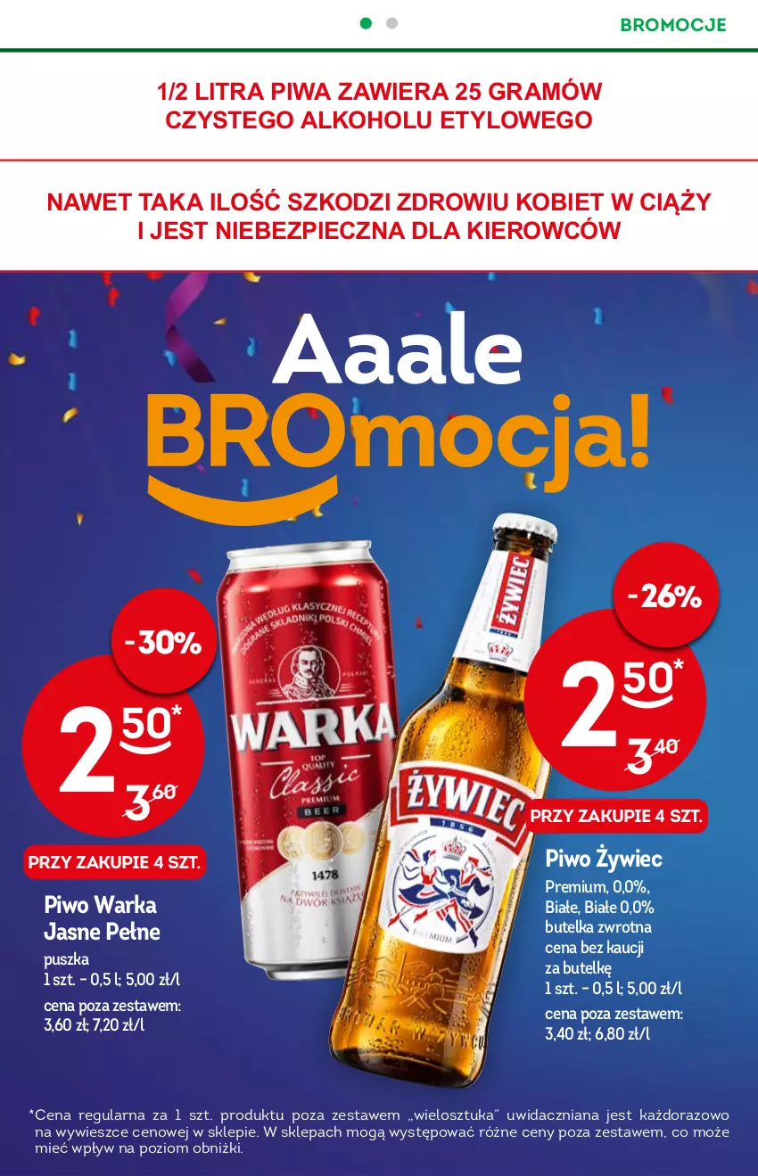 Gazetka promocyjna Żabka - ważna 05.01 do 18.01.2022 - strona 10 - produkty: Gra, Piec, Piwa, Piwo, Warka