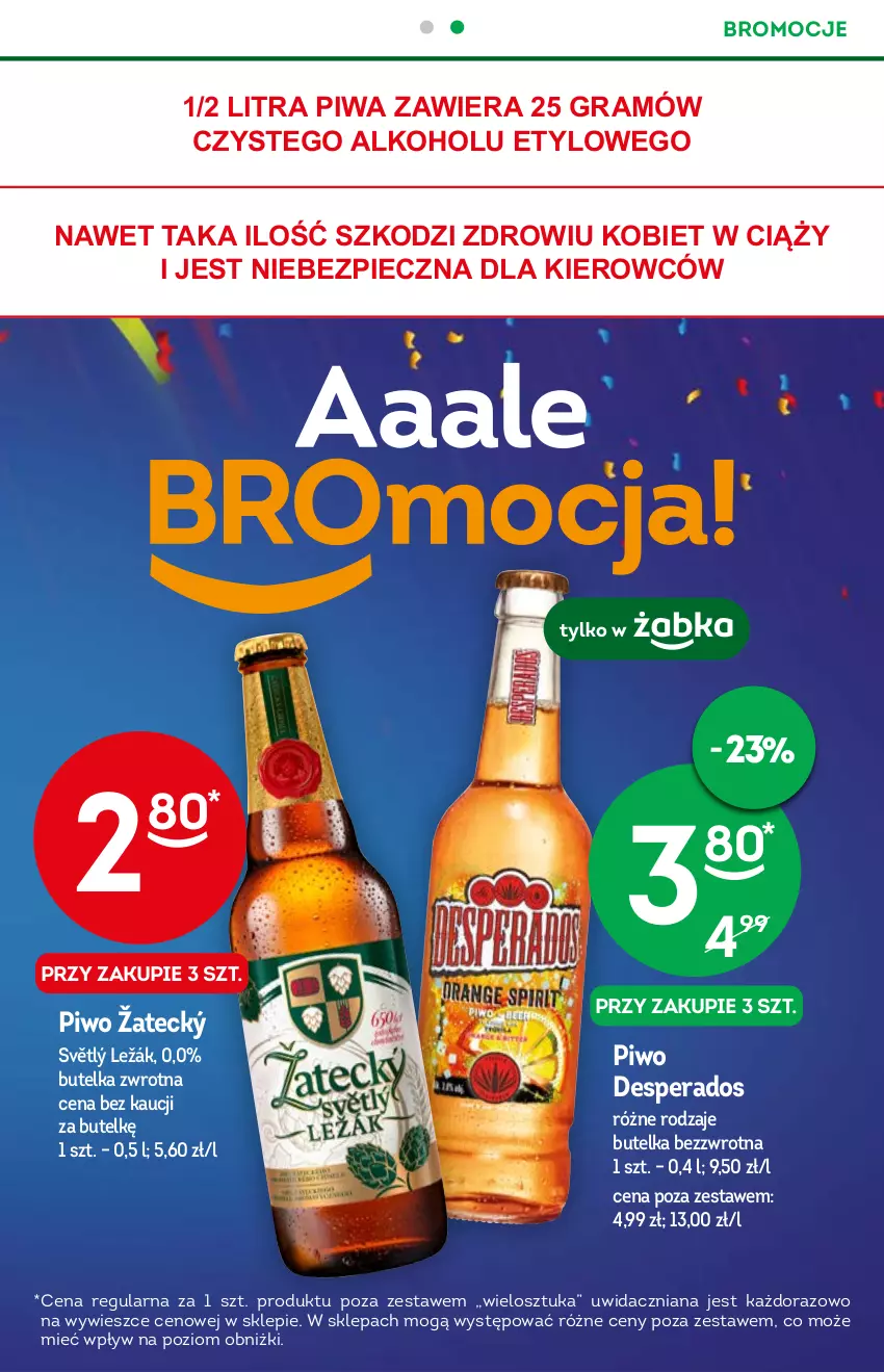 Gazetka promocyjna Żabka - ważna 05.01 do 18.01.2022 - strona 11 - produkty: Desperados, Gra, Piec, Piwa, Piwo