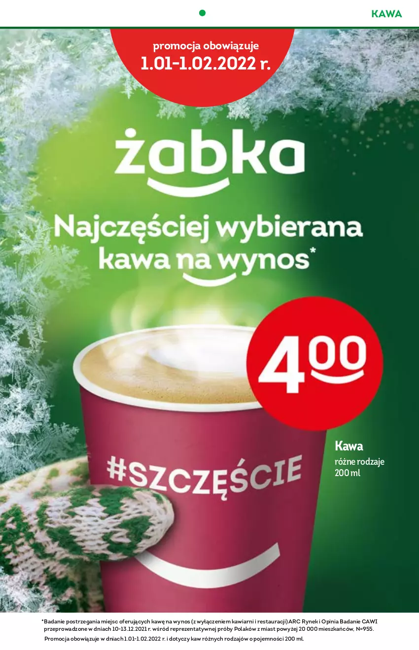 Gazetka promocyjna Żabka - ważna 05.01 do 18.01.2022 - strona 2 - produkty: Kawa