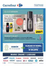 Gazetka promocyjna Carrefour - Gazetka - ważna od 07.10 do 07.10.2023 - strona 1 - produkty: Toshiba, Philips, Sony, Sencor, Tefal, Syrop, Canon, Braun, Nokia, LG, Fa