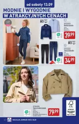 Gazetka promocyjna Aldi - Artykuły przemysłowe i tekstylia - Gazetka - ważna od 13.09 do 13.09.2025 - strona 14 - produkty: Wełna, Trencz, Fa