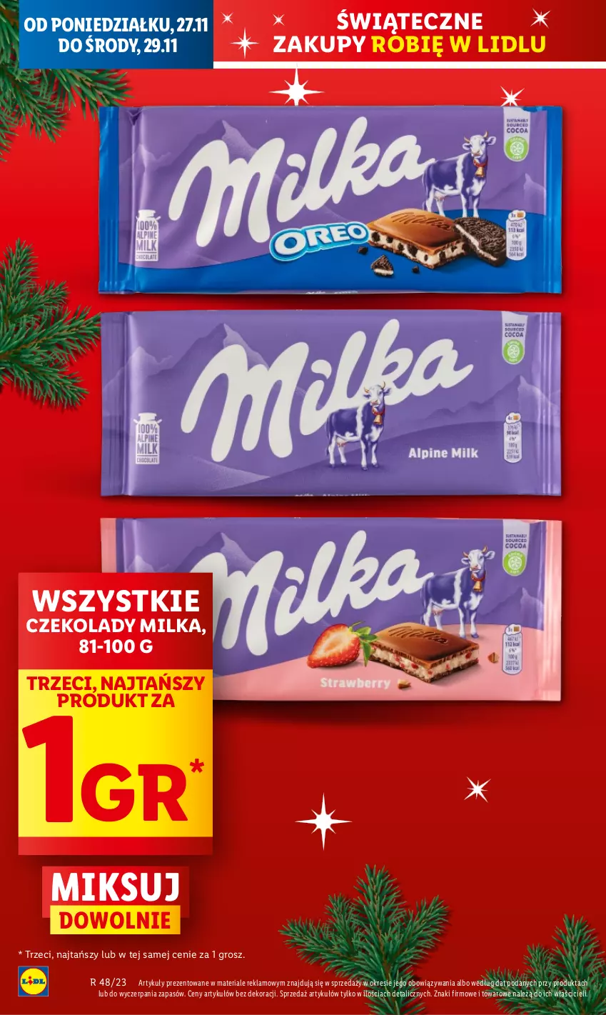 Gazetka promocyjna Lidl - GAZETKA - ważna 27.11 do 29.11.2023 - strona 14 - produkty: Milka