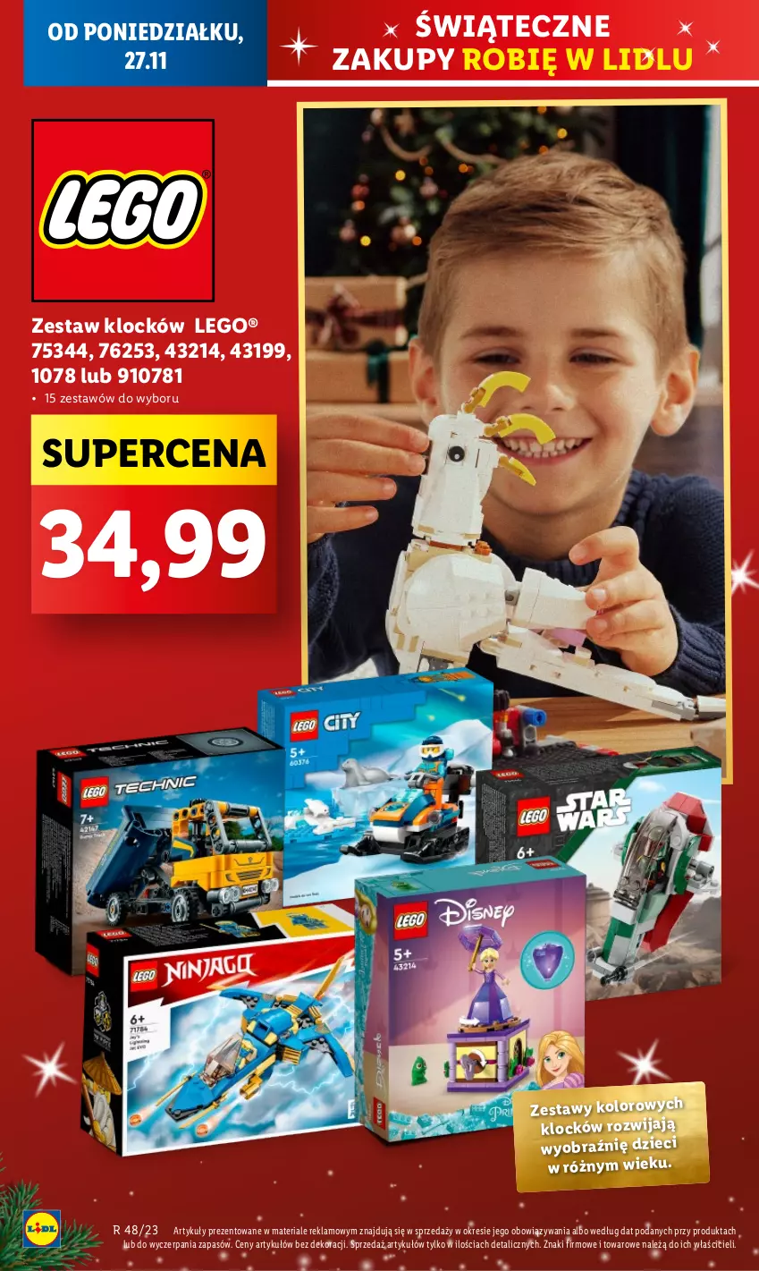 Gazetka promocyjna Lidl - GAZETKA - ważna 27.11 do 29.11.2023 - strona 4 - produkty: Dzieci, LEGO