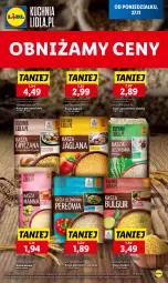 Gazetka promocyjna Lidl - GAZETKA - Gazetka - ważna od 29.11 do 29.11.2023 - strona 61 - produkty: Kasza jaglana, Gry, Kasza jęczmienna, Kuchnia, Bulgur, Tera, LANA, Kasza, Kasza gryczana, LG