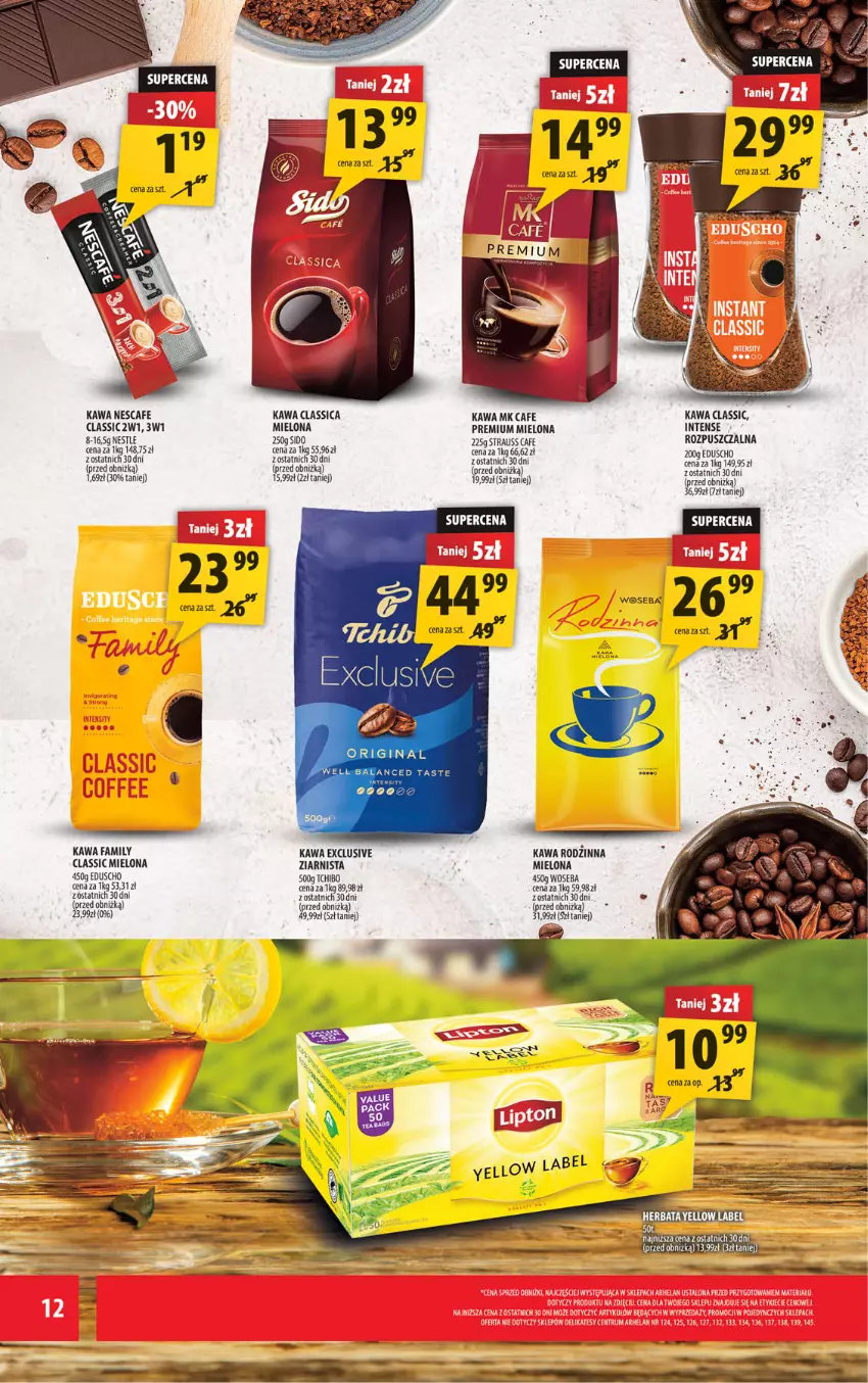 Gazetka promocyjna Arhelan - Gazetka - ważna 25.04 do 04.05.2025 - strona 12 - produkty: Fa, Gin, Kawa, Tchibo, Woseba