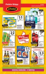 Gazetka promocyjna Arhelan - Gazetka - Gazetka - ważna od 04.05 do 04.05.2025 - strona 1 - produkty: Piwo, Gra, Papier, Kaktus, Tatra, Lody, Ręcznik, Rolki, Morliny, Foxy, Woda, Napój, Kiełbasa
