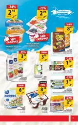 Gazetka promocyjna Arhelan - Gazetka - Gazetka - ważna od 04.05 do 04.05.2025 - strona 7 - produkty: Corn flakes, Ser, Ryż, Jogurt, Wafle, Sante, Sałat, Miód, Baton, Deser, Jogurt pitny, Monte, Mleko, LG