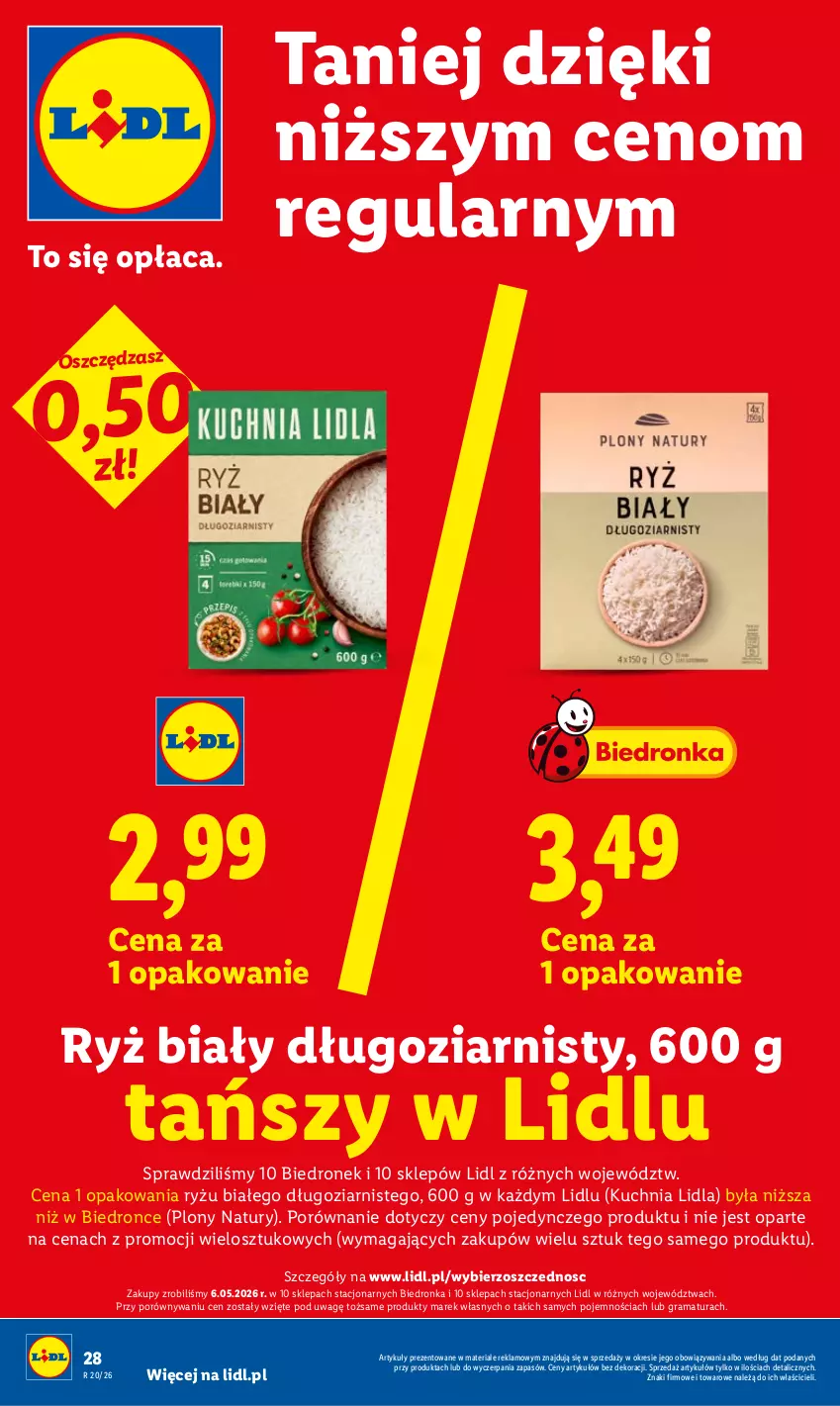 Gazetka promocyjna Lidl - Gazetka ważna od 14.05 do 16.05 - ważna 14.05 do 16.05.2026 - strona 28 - produkty: Dron, Gra, Kuchnia, Por, Rama, Ryż, Ryż biały