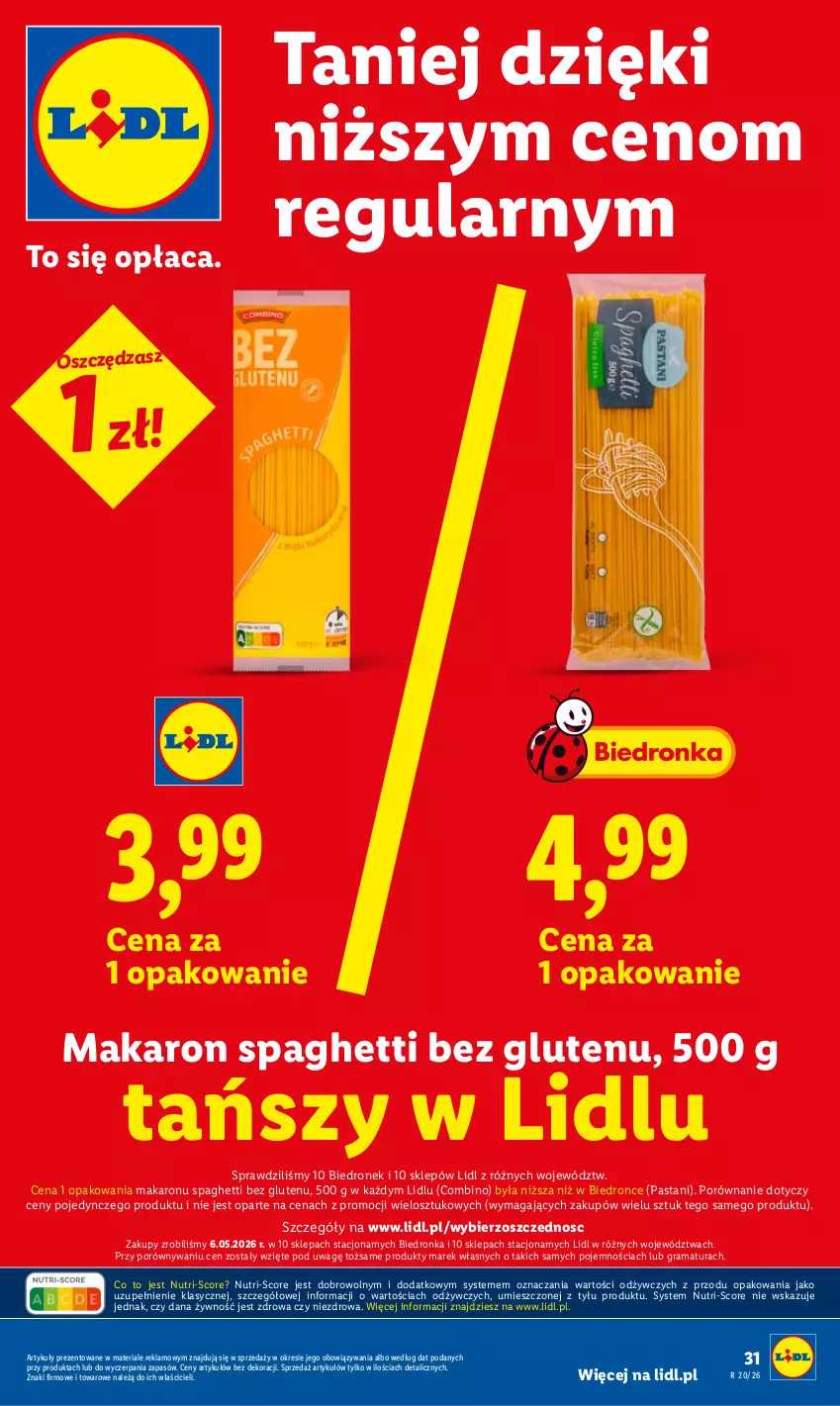 Gazetka promocyjna Lidl - Gazetka ważna od 14.05 do 16.05 - ważna 14.05 do 16.05.2026 - strona 31 - produkty: Dron, Gra, Makaron, Por, Rama, Spaghetti