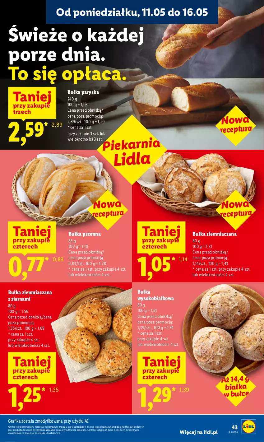 Gazetka promocyjna Lidl - Gazetka ważna od 14.05 do 16.05 - ważna 14.05 do 16.05.2026 - strona 45 - produkty: Bułka, Gra, Grafika, Por, Sok