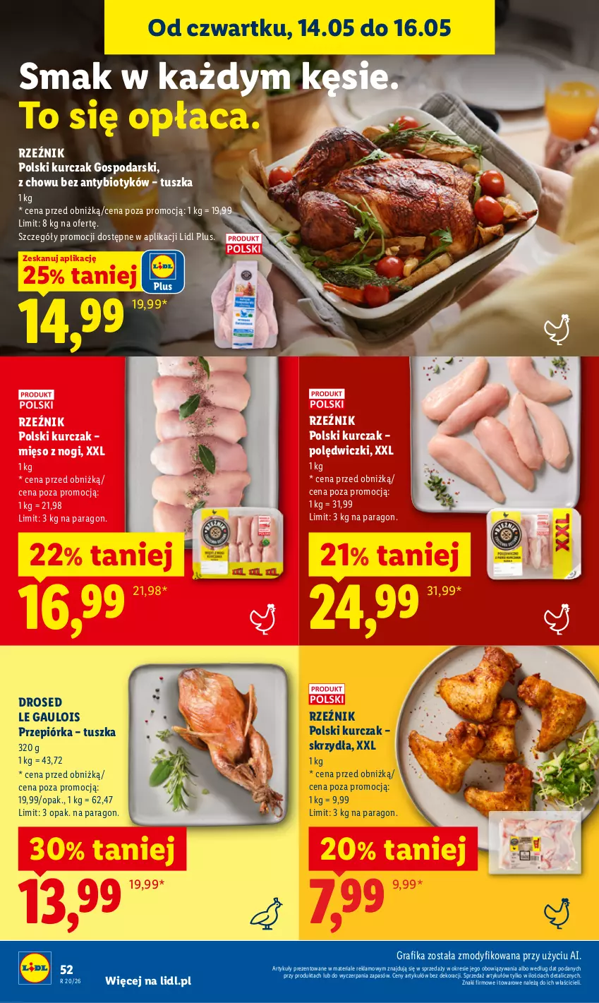 Gazetka promocyjna Lidl - Gazetka ważna od 14.05 do 16.05 - ważna 14.05 do 16.05.2026 - strona 54 - produkty: Gra, Grafika, Kurczak, Mięso, Przepiórka, Tusz