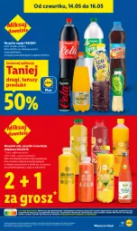 Gazetka promocyjna Lidl - Gazetka ważna od 14.05 do 16.05 - Gazetka - ważna od 16.05 do 16.05.2026 - strona 13 - produkty: Sok, Napoje, Smoothie