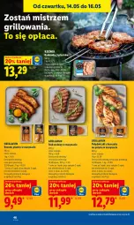 Gazetka promocyjna Lidl - Gazetka ważna od 14.05 do 16.05 - Gazetka - ważna od 16.05 do 16.05.2026 - strona 48 - produkty: Kurczak, Gra, Stek wołowy, Stek, Polędwiczki z kurczaka, Boczek, Grill, Grafika