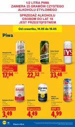 Gazetka promocyjna Lidl - Gazetka ważna od 14.05 do 16.05 - Gazetka - ważna od 16.05 do 16.05.2026 - strona 72 - produkty: Piwa, Ser, Koc, Namysłów, Tyskie, Corona Extra, Radler, Okocim