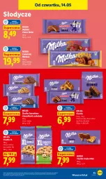 Gazetka promocyjna Lidl - Gazetka ważna od 14.05 do 16.05 - Gazetka - ważna od 16.05 do 16.05.2026 - strona 79 - produkty: Ciastka, Sati, Kawa, Czekolada, Brownie, Milka