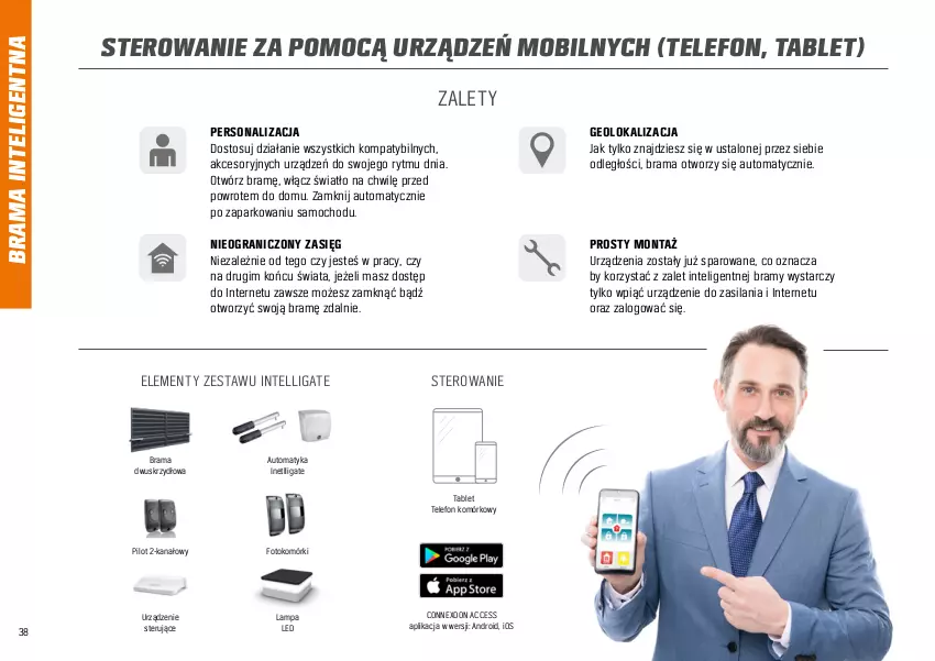 Gazetka promocyjna Obi - Gazetka OBI - ważna 01.10.2022 do 31.01.2024 - strona 38 - produkty: Gra, Intel, Lampa, Lampa LED, Mobil, Rama, Silan, Tablet, Telefon