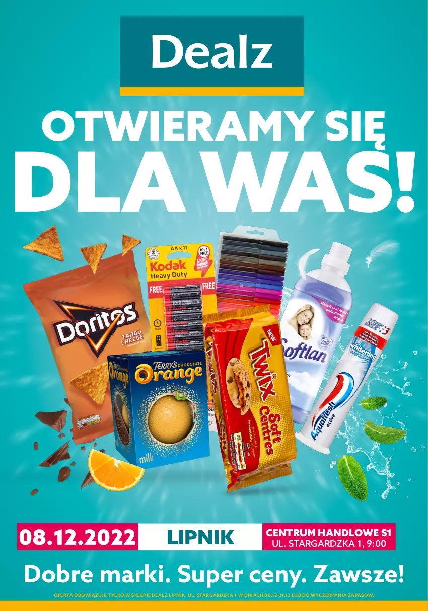 Gazetka promocyjna Dealz - NOWY SKLEPCentrum Handlowe S1, Stargargard-Lipnik - ważna 08.12 do 21.12.2022 - strona 1 - produkty: Rum