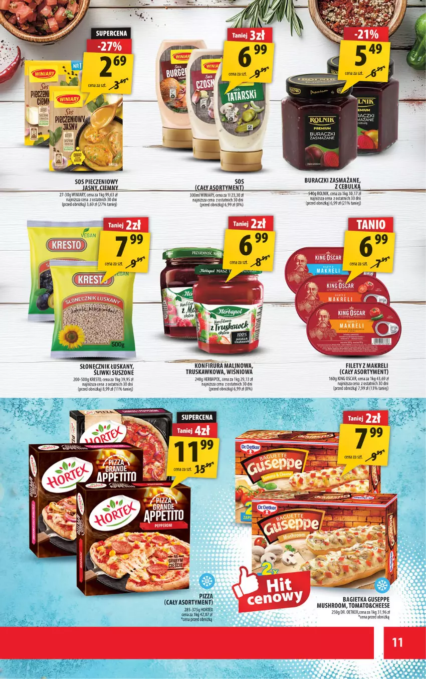 Gazetka promocyjna Arhelan - Gazetka - ważna 29.08 do 07.09.2025 - strona 11 - produkty: Bagietka, Buraczki, Dr. Oetker, Herbapol, Hortex, Mus, Piec, Rolnik, Rura, Winiary